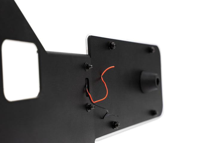DV8 Offroad 21-23 Ford Bronco Rear License Plate Relocation Bracket - Bull Strap