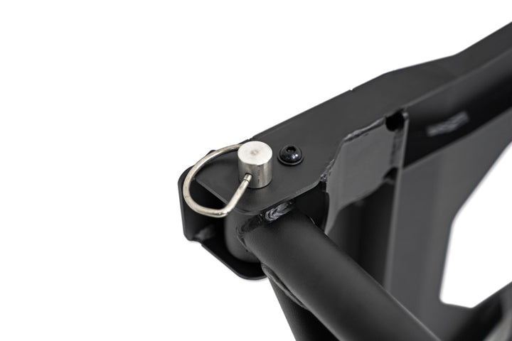 DV8 Offroad 21-23 Ford Bronco Spare Tire Guard & Accessory Mount - Bull Strap