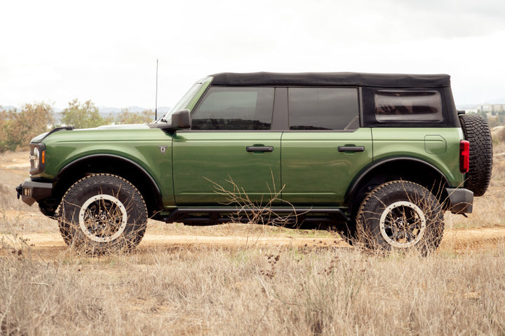 DV8 Offroad 21-23 Ford Bronco Tube Fender Flares - Bull Strap
