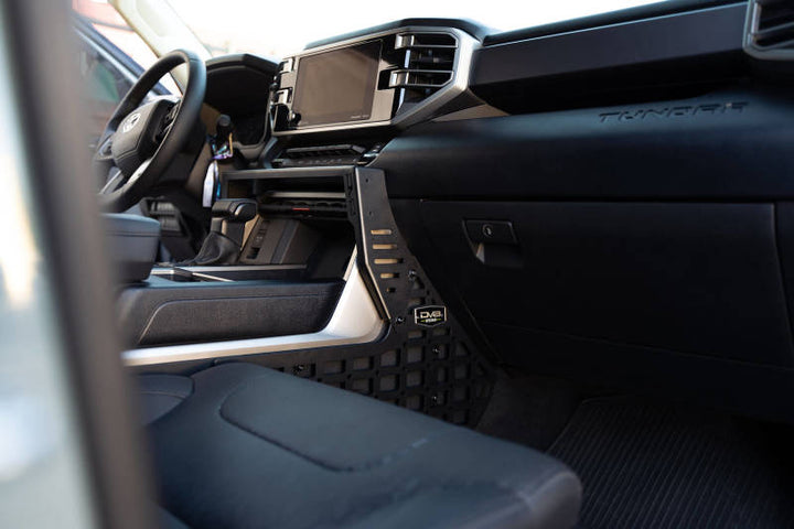DV8 Offroad 22-23 Toyota Tundra Center Console Molle Panels/Device Mount - Bull Strap