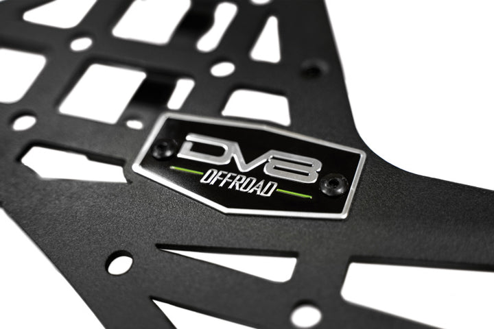 DV8 Offroad 22-23 Toyota Tundra Center Console Molle Panels/Device Mount - Bull Strap