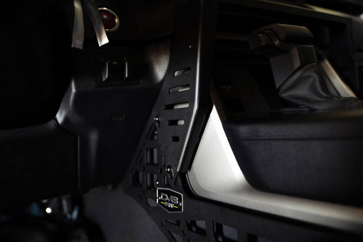 DV8 Offroad 22-23 Toyota Tundra Center Console Molle Panels/Device Mount - Bull Strap