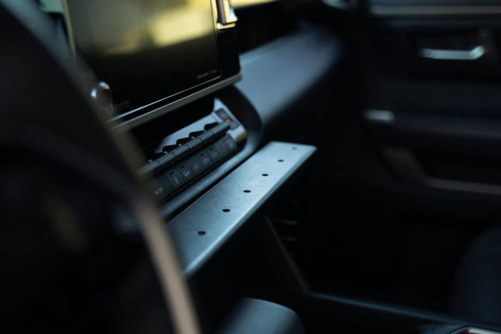 DV8 Offroad 22-23 Toyota Tundra Center Console Molle Panels/Device Mount - Bull Strap