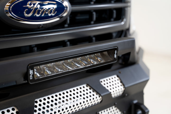 DV8 Offroad Elite Series 13in Light Bar 45W Flood/Spot LED - Bull Strap