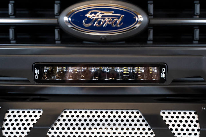 DV8 Offroad Elite Series 13in Light Bar 45W Flood/Spot LED - Bull Strap