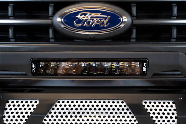 DV8 Offroad Elite Series 13in Light Bar 45W Flood/Spot LED - Bull Strap