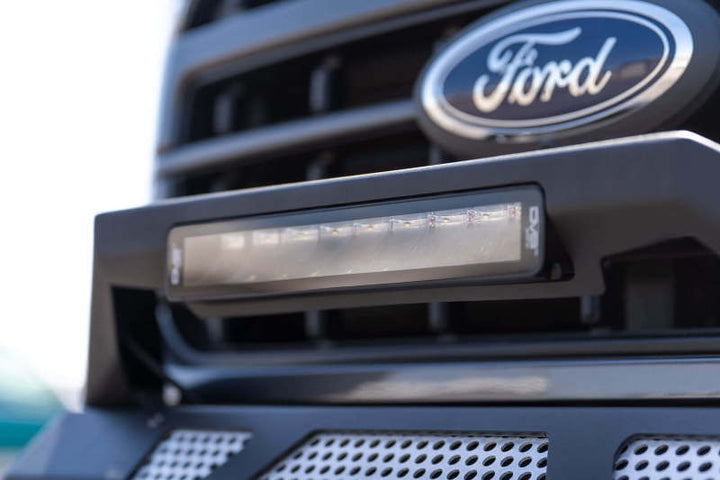 DV8 Offroad Elite Series 13in Light Bar 45W Flood/Spot LED - Bull Strap