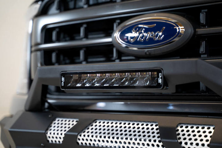 DV8 Offroad Elite Series 13in Light Bar 45W Flood/Spot LED - Bull Strap