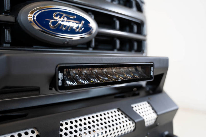 DV8 Offroad Elite Series 13in Light Bar 45W Flood/Spot LED - Bull Strap