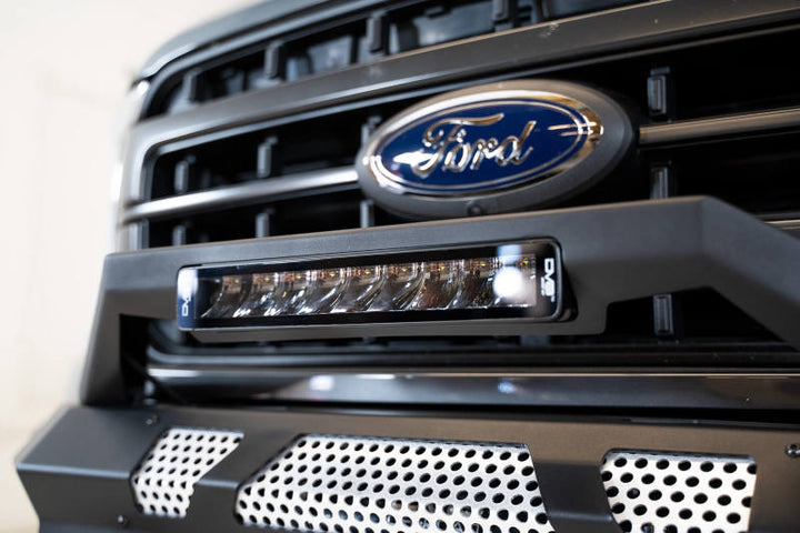 DV8 Offroad Elite Series 13in Light Bar 45W Flood/Spot LED - Bull Strap