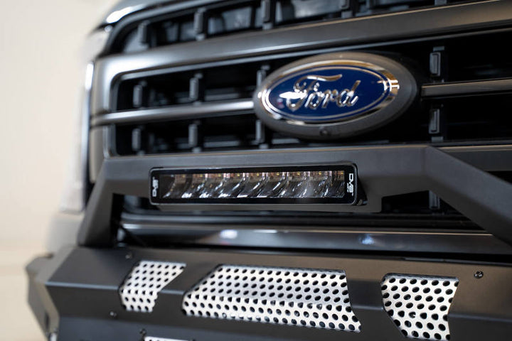 DV8 Offroad Elite Series 13in Light Bar 45W Flood/Spot LED - Bull Strap