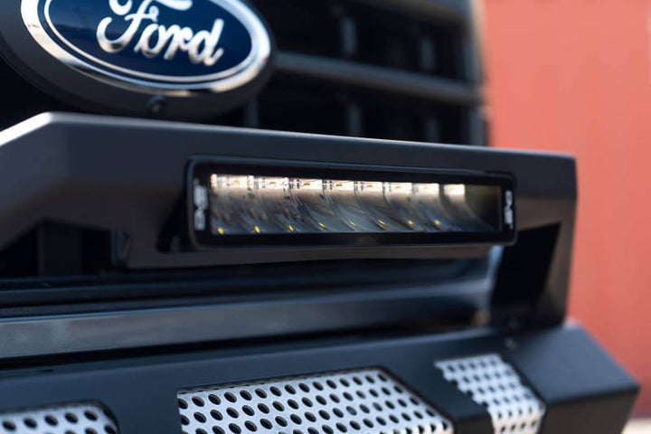 DV8 Offroad Elite Series 13in Light Bar 45W Flood/Spot LED - Bull Strap