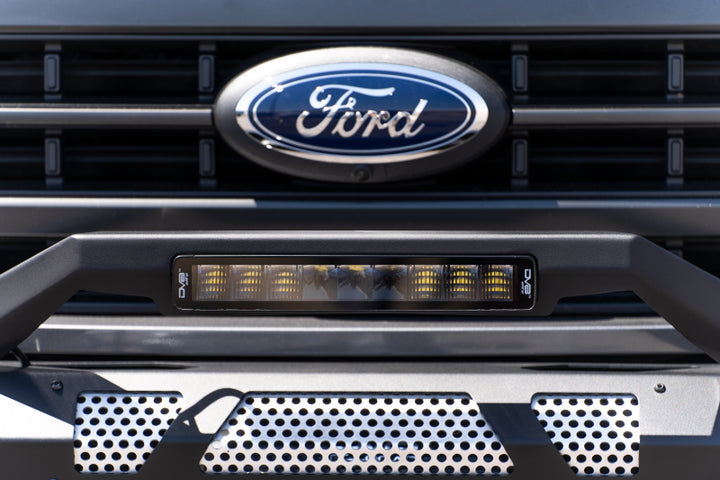 DV8 Offroad Elite Series 13in Light Bar 45W Flood/Spot LED - Bull Strap