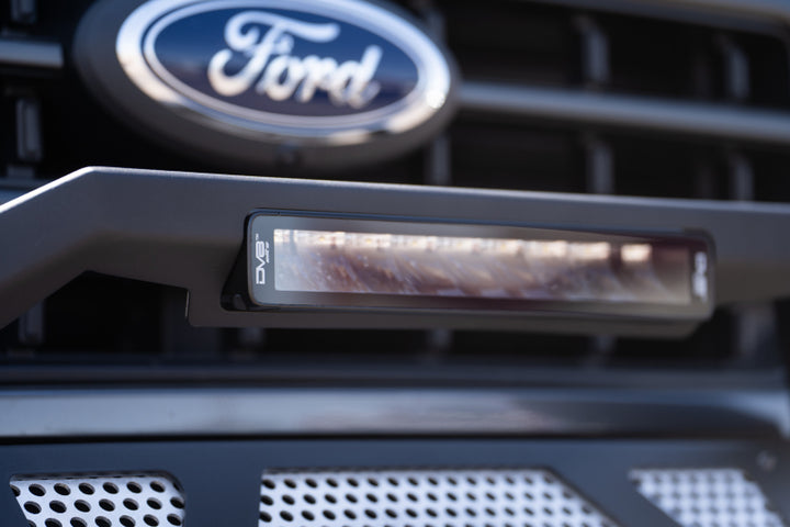 DV8 Offroad Elite Series 13in Light Bar 45W Flood/Spot LED - Bull Strap