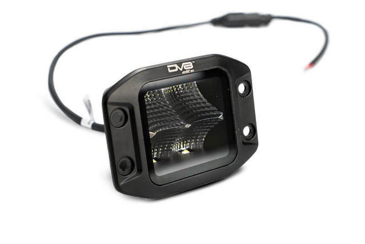 DV8 Offroad Elite Series 3in Cube LED Light 40W Spot 3W LED - Bull Strap