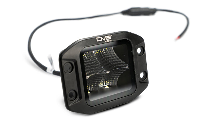 DV8 Offroad Elite Series 3in Cube LED Light 40W Spot 3W LED - Bull Strap