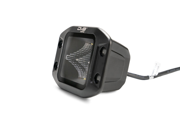 DV8 Offroad Elite Series 3in Cube LED Light 40W Spot 3W LED - Bull Strap