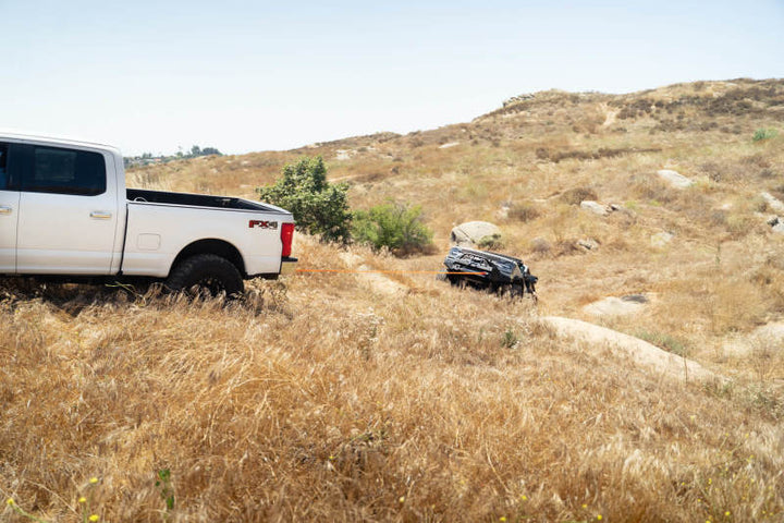 DV8 Offroad Elite Series D-Ring Shackles - Pair (Black) - Bull Strap