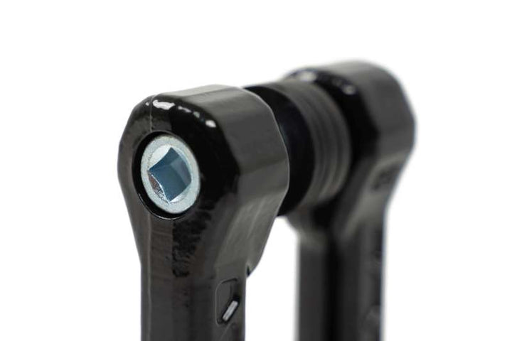 DV8 Offroad Elite Series D-Ring Shackles - Pair (Black) - Bull Strap