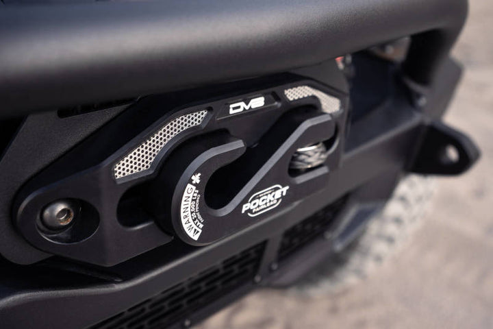 DV8 Offroad Pocket Fairlead For Synthetic Rope Winches - Bull Strap