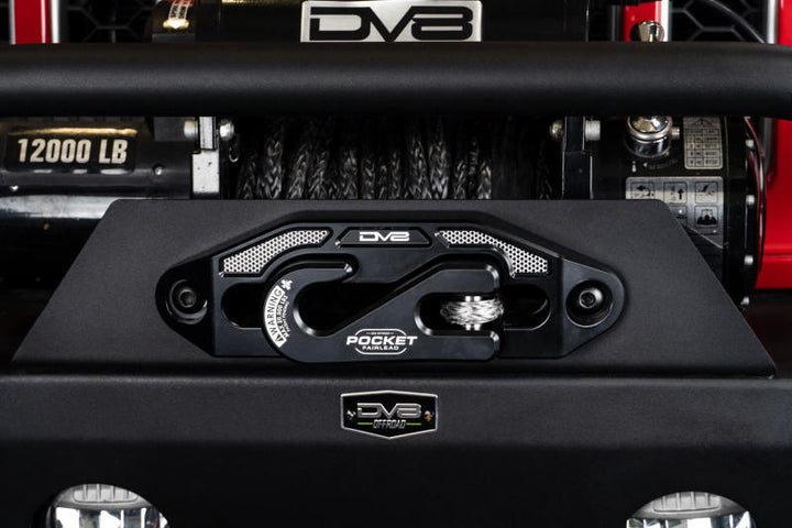 DV8 Offroad Pocket Fairlead For Synthetic Rope Winches - Bull Strap
