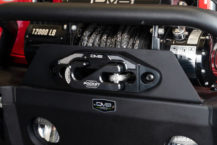 DV8 Offroad Pocket Fairlead For Synthetic Rope Winches - Bull Strap