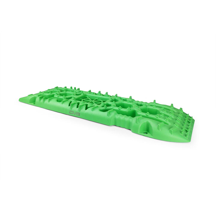 DV8 Offroad Recovery Traction Boards w/ Carry Bag - Green - Bull Strap