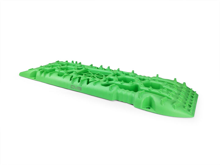 DV8 Offroad Recovery Traction Boards w/ Carry Bag - Green - Bull Strap