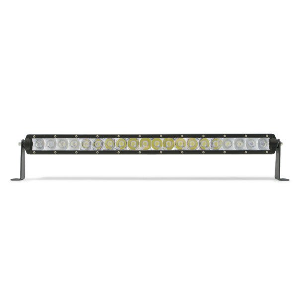 DV8 Offroad SL 8 Slim 20in Light Bar Slim 100W Spot 5W CREE LED - Black - Bull Strap