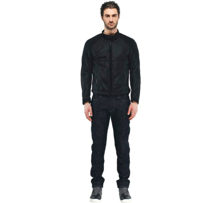 Dainese Sevilla Air Tex Jacket Black/Black Size - 58 - Bull Strap