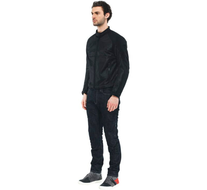 Dainese Sevilla Air Tex Jacket Black/Black Size - 58 - Bull Strap