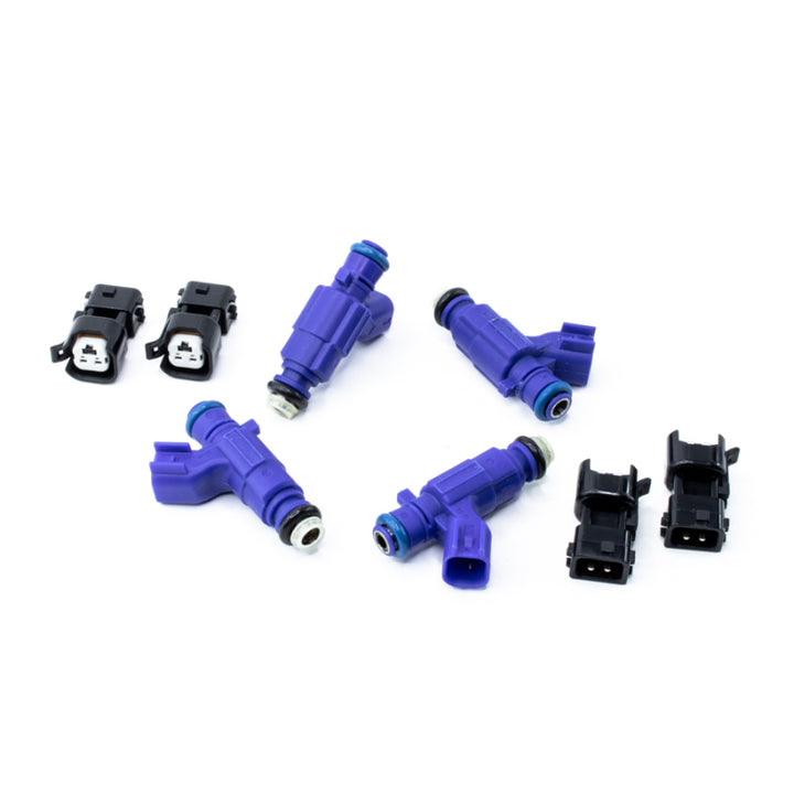 DeatschWerks 01-08 Honda Civic D17/R18 450CC Top Feed Injectors - Bull Strap