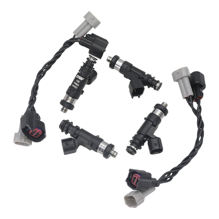 DeatschWerks 02-14 WRX / 07-15 STi / 07-14 LGT Bosch EV14 750cc Injectors - Bull Strap