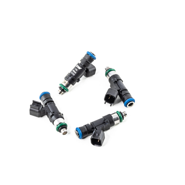 DeatschWerks 02-15 Honda Civic Si K20/K24 650cc Injectors - Set of 4 - Bull Strap
