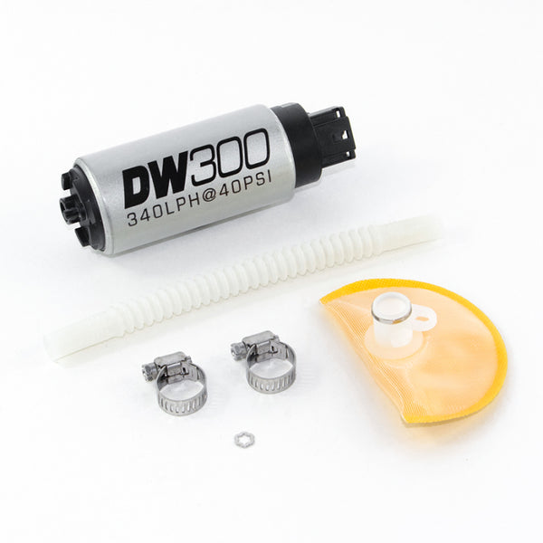 DeatschWerks 04-08 Mazda RX-8 DW300 340 LPH In-Tank Fuel Pump w/ Install Kit - Bull Strap