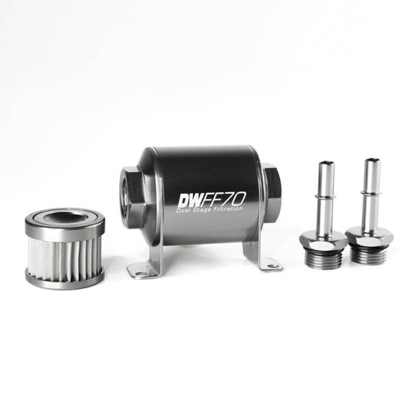 DeatschWerks 05-20 Mustang Fuel Filter - Bull Strap