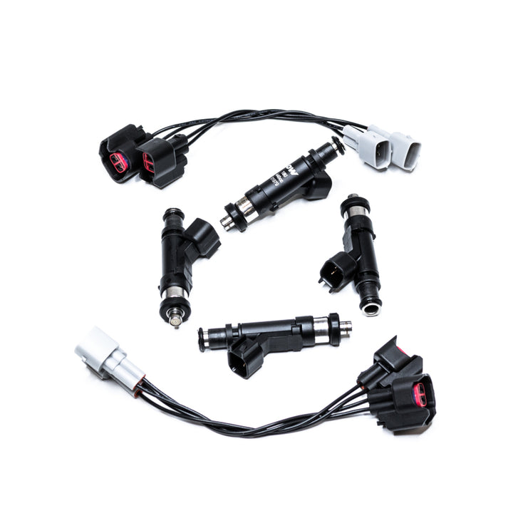 DeatschWerks 05+ Elise 1.8L / 00-05 Celica / 99-07 MR2 / 04-10 tC / 04-10 xA/xB 440CC Injectors - Bull Strap
