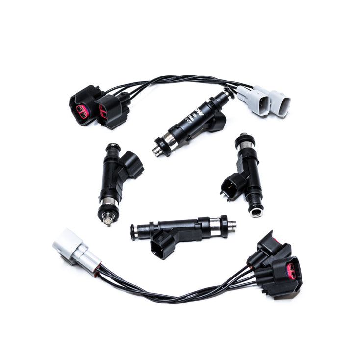 DeatschWerks 05+ Elise 1.8L / 00-05 Celica / 99-07 MR2 / 04-10 tC / 04-10 xA/xB 550CC Injectors - Bull Strap