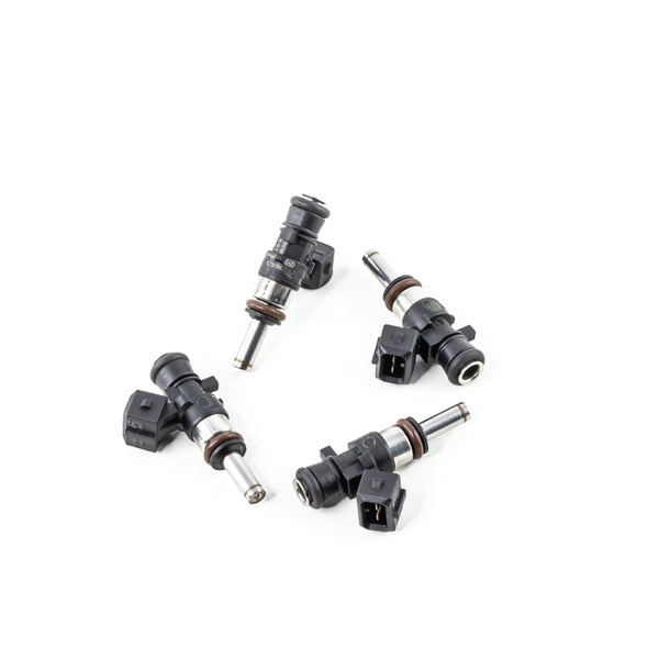 DeatschWerks 06-09 Honda S2000 F22 / 02-11 Civic Si K20 Bosch EV14 1200cc Injectors (Set of 4) - Bull Strap