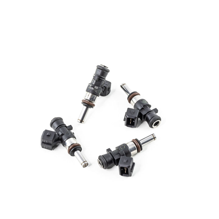 DeatschWerks 06-09 Honda S2000 F22 / 02-11 Civic Si K20 Bosch EV14 1200cc Injectors (Set of 4) - Bull Strap