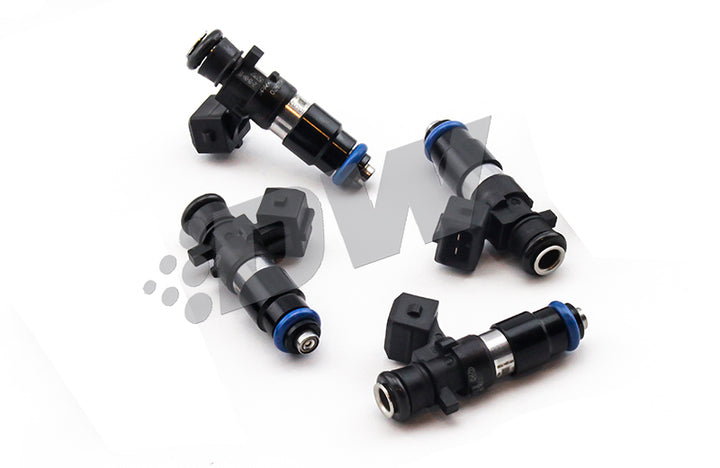 DeatschWerks 06-09 Honda S2000 F22 / 02-11 Civic Si K20 Bosch EV14 1200cc Injectors (Set of 4) - Bull Strap