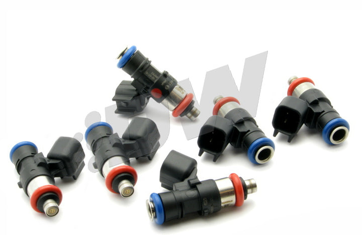 DeatschWerks 11+ Mustang V6 3.7L 50lb Injectors - Bull Strap