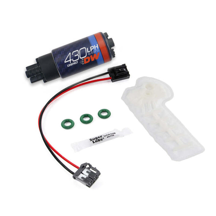 DeatschWerks 12-15 Subaru BRZ / Toyota 86 / Scion FR-S DW430C 430lph Compact Fuel Pump - Bull Strap