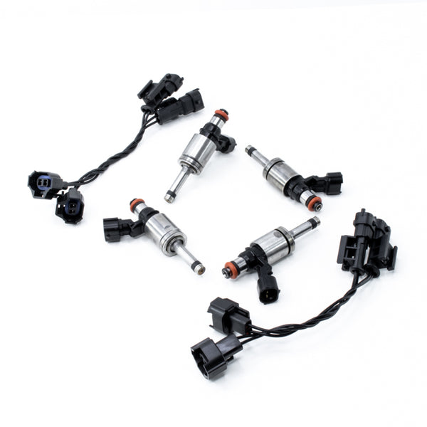 DeatschWerks 13-16 Ford Focus ST/RS 2.0L/2.3L / 15 Mustang 2.3L EcoBoost 1700cc Injectors (GDI) - Bull Strap