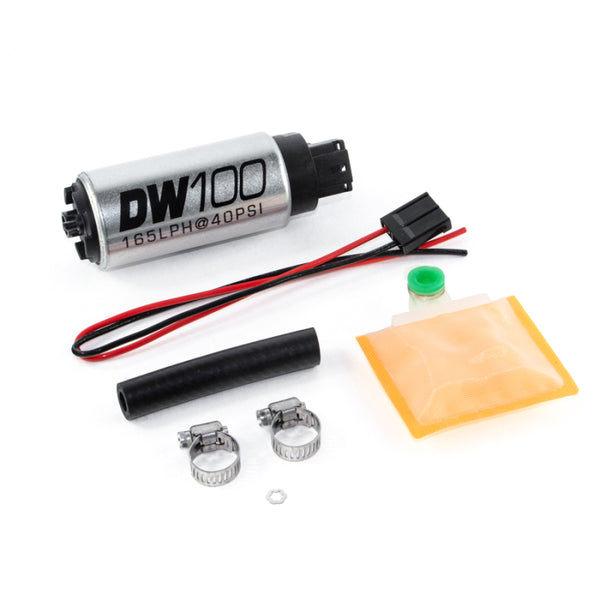 DeatschWerks 165 LPH In-Tank Fuel Pump w/ Universal Install Kit - Bull Strap