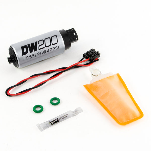 DeatschWerks 255 LPH In-Tank Fuel Pump w/ 05-10 Scion tc Set Up Kit - Bull Strap