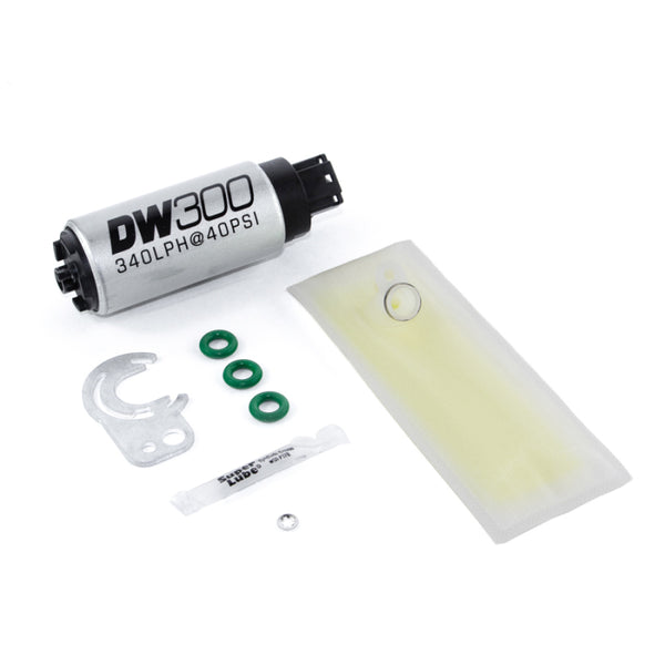DeatschWerks 320 LPH In-Tank Fuel Pump w/ 89-93 Miata Set Up Kit - Bull Strap