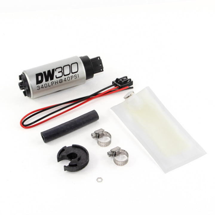 DeatschWerks 320 LPH In-Tank Fuel Pump w/ 94-97 Miata Set Up Kit - Bull Strap