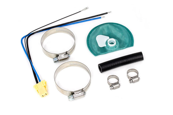DeatschWerks 415LPH DW400 In-Tank Fuel Pump w/ 9-1045 Install Kit 05-10 Ford Mustang (Except GT500) - Bull Strap