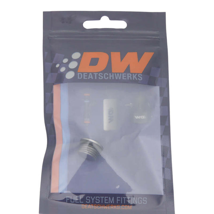 DeatschWerks 6AN ORB Male Plug Low Profile Internal Allen/Hex (Incl. O-Ring) - Bull Strap
